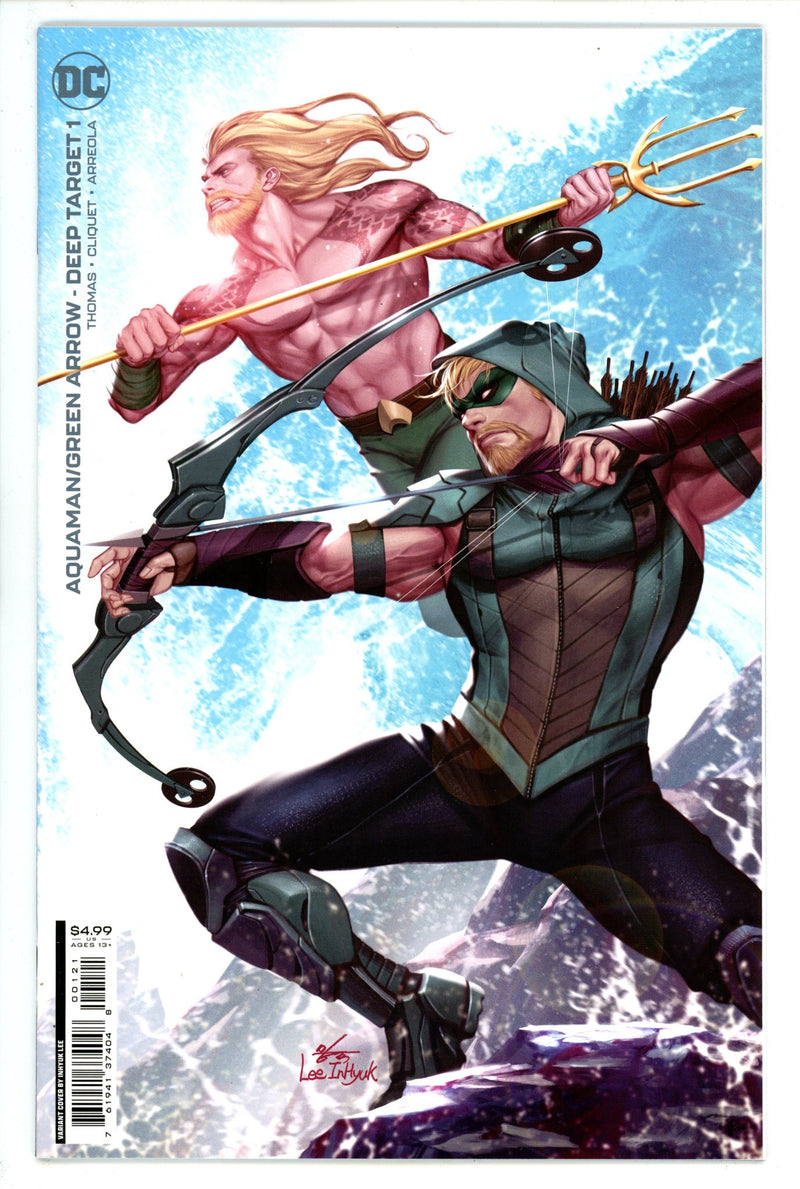 Aquaman / Green Arrow - Deep Target 1 High Grade (2021) Lee Variant 