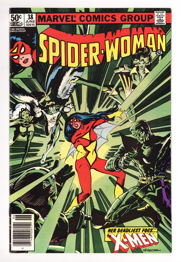 Spider-Woman Vol 1 38 Mid Grade (1981) Newsstand
