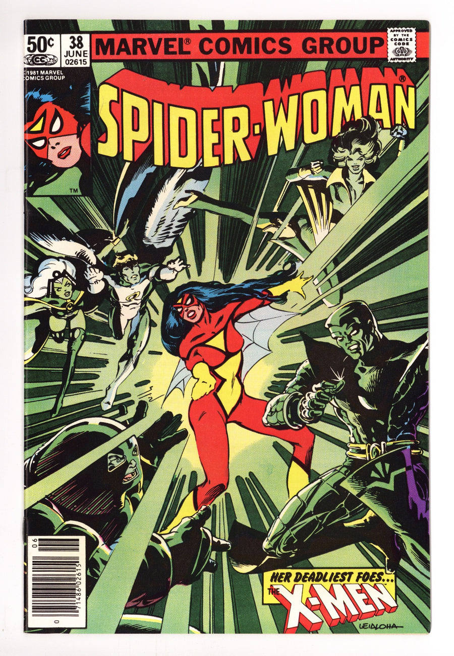 Spider-Woman Vol 1 38 Mid Grade (1981) Newsstand 