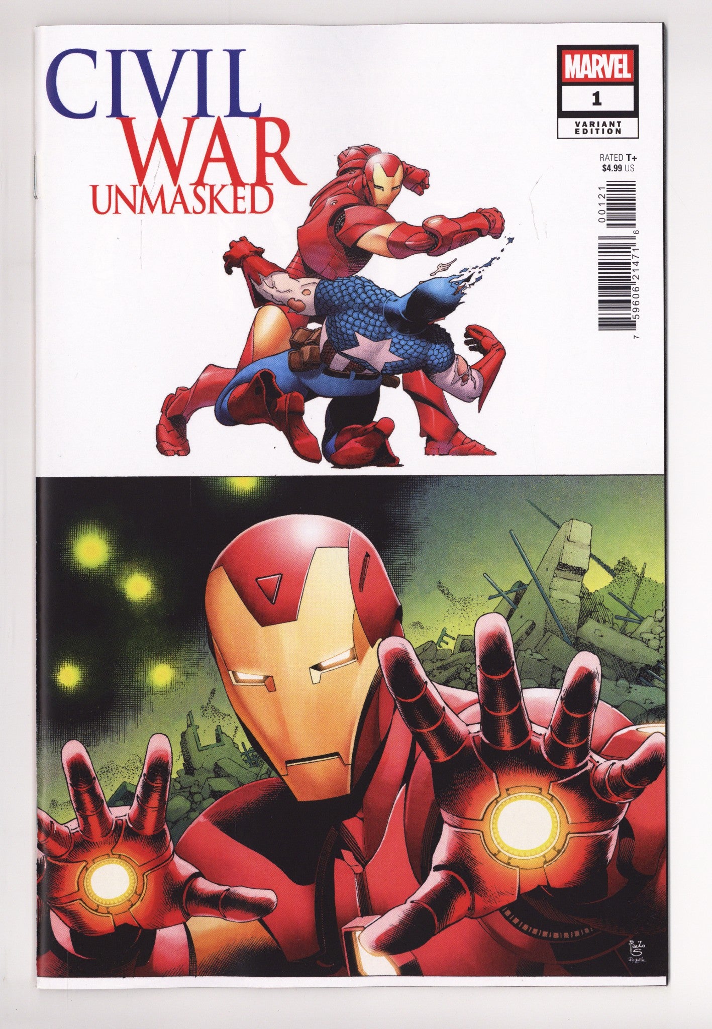 Civil War: Unmasked 1 Siqueira Connecting Variant (2026)