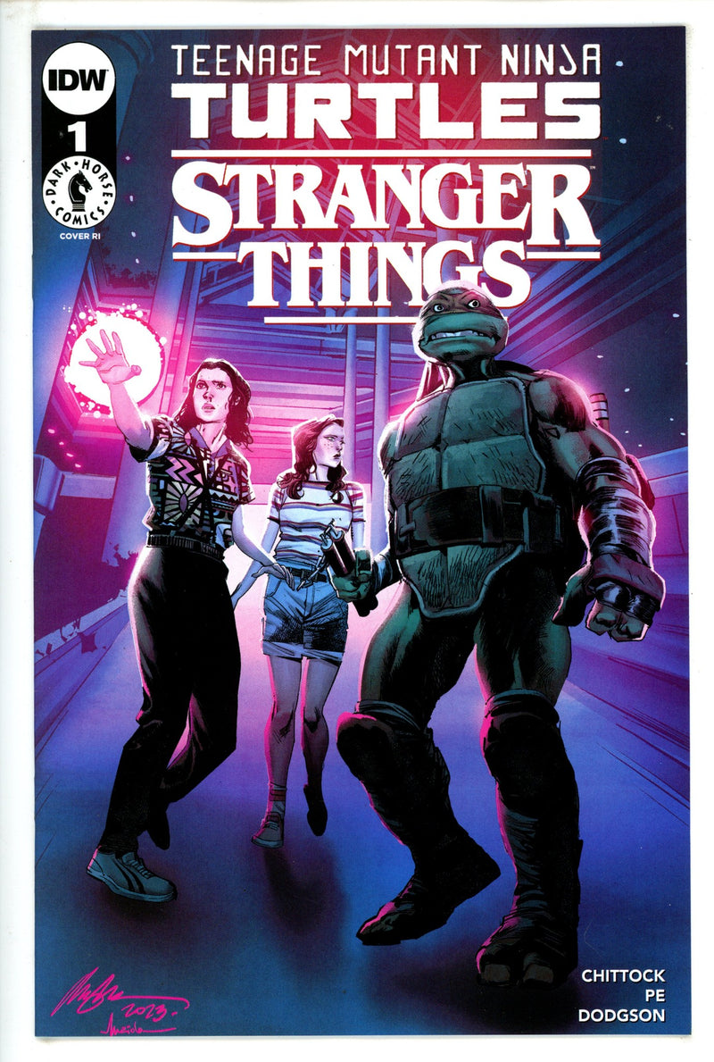 Teenage Mutant Ninja Turtles X Stranger Things 1 Albuquerque Incentive Variant NM- (2023)