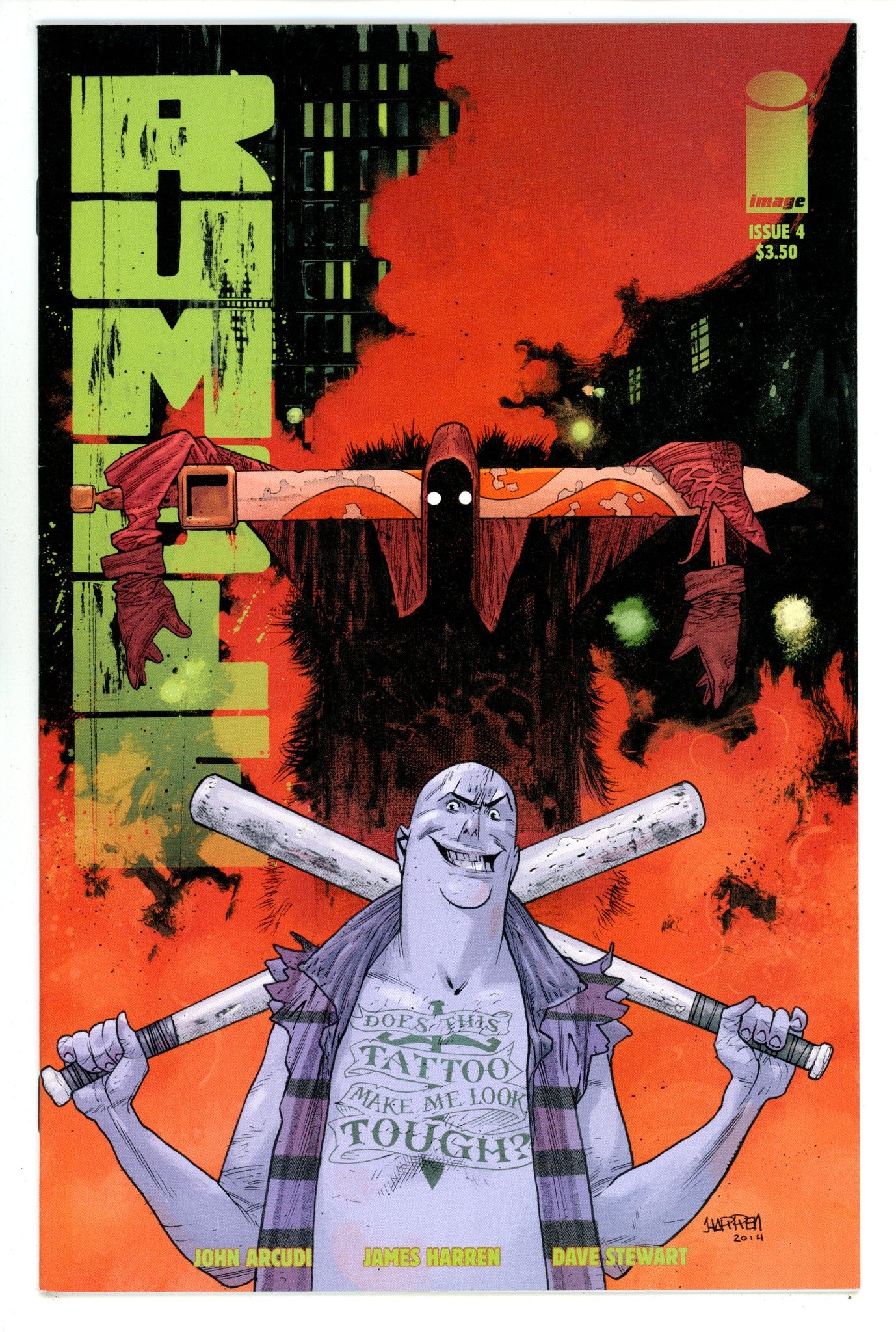 Rumble Vol 1 4 High Grade (2015) 