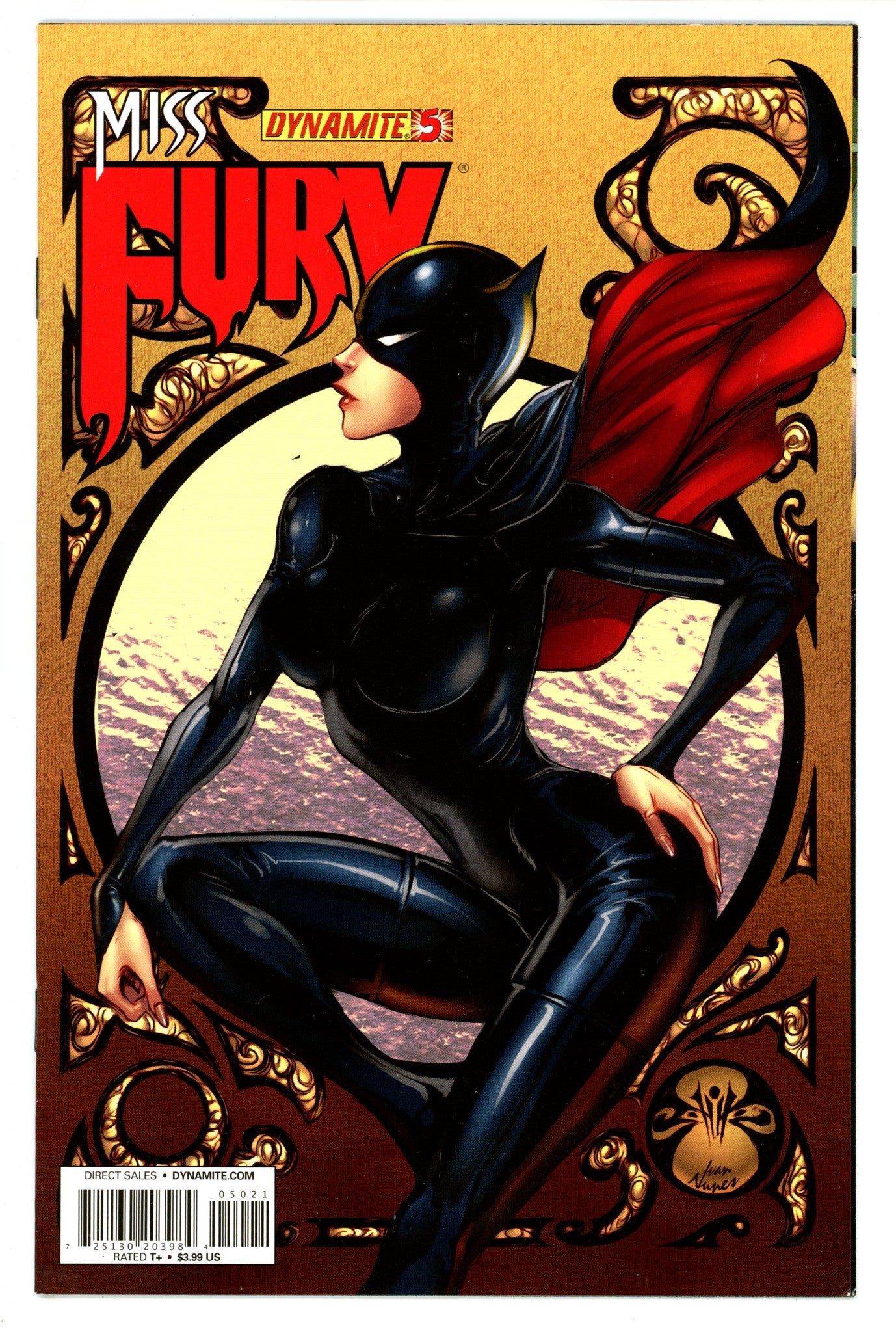Miss Fury Vol 2 5 Mid Grade (2013) Benitez Variant 