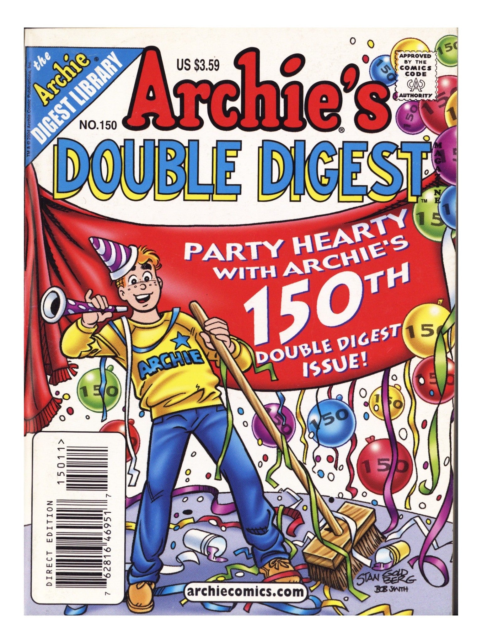 Archie's Double Digest Magazine 150 Mid Grade (2004) 