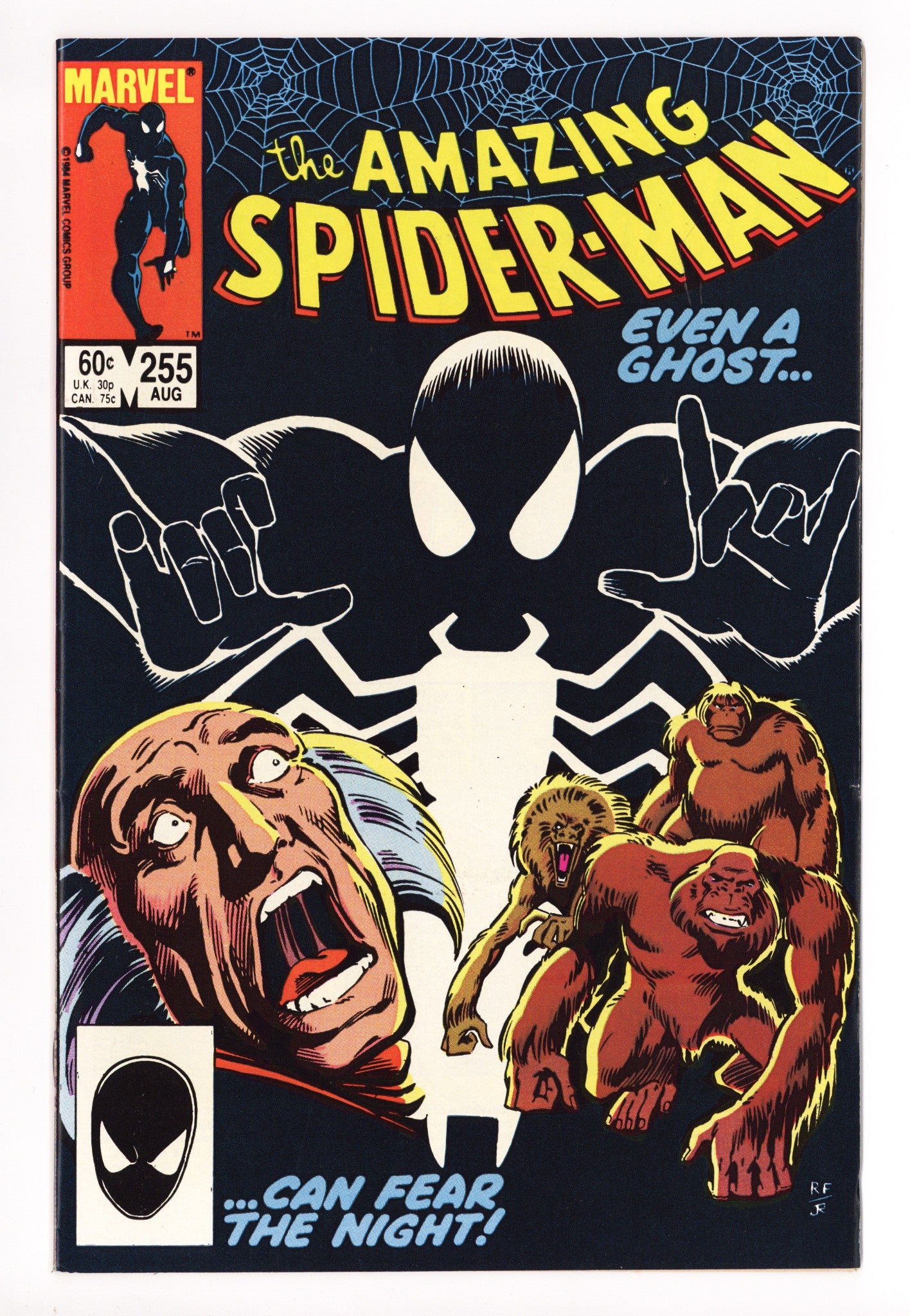 The Amazing Spider-Man Vol 1 255  NM- (9.2)   (1984)        