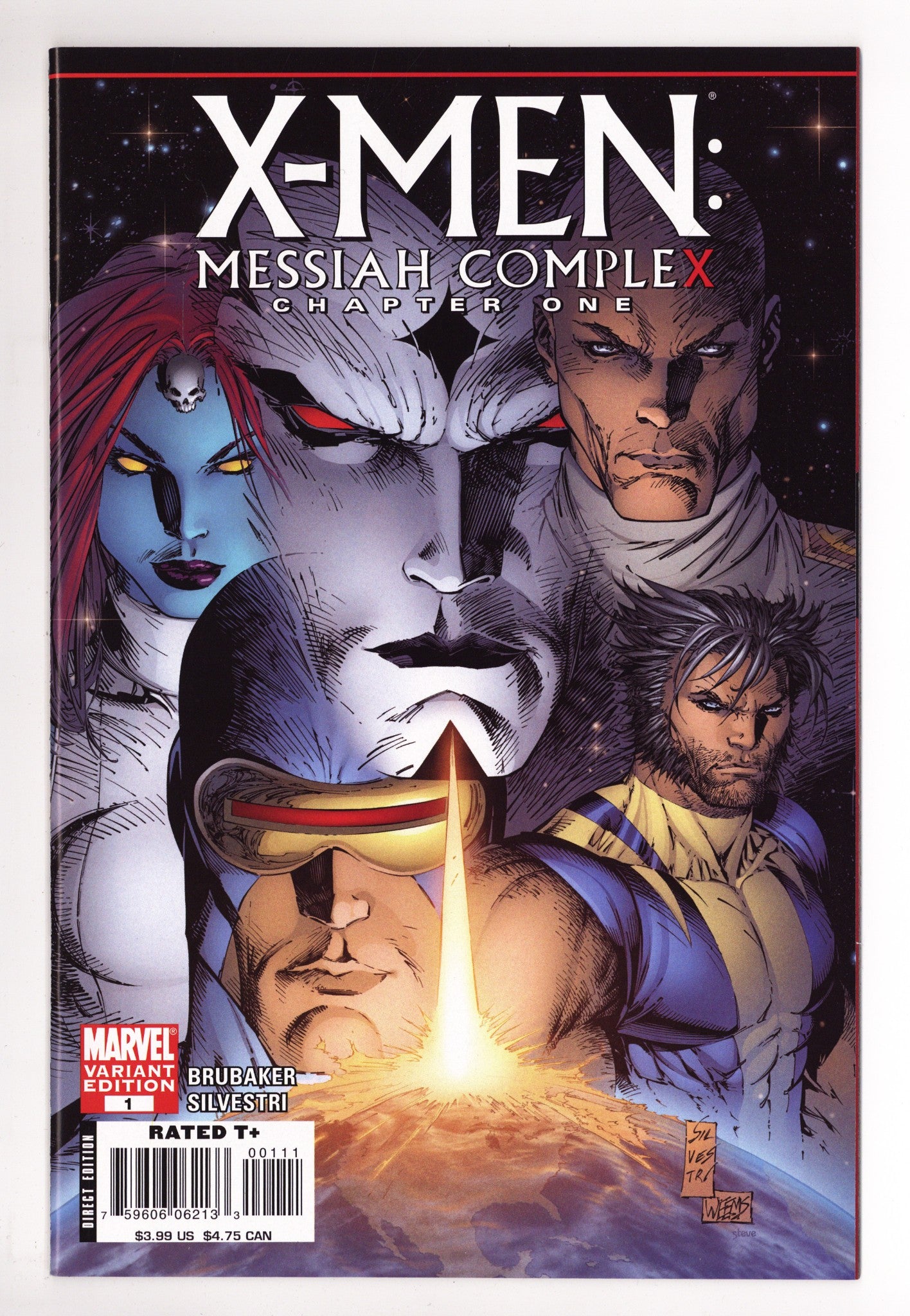 X-Men: Messiah Complex 1 High Grade (2007) Silvestri Variant 
