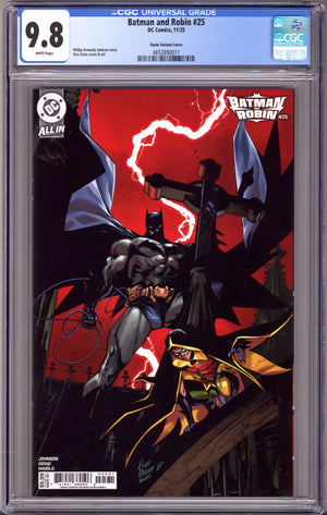 Batman and Robin Vol 3 25 CGC 9.8 (NM/M) (2025) Ossio Variant