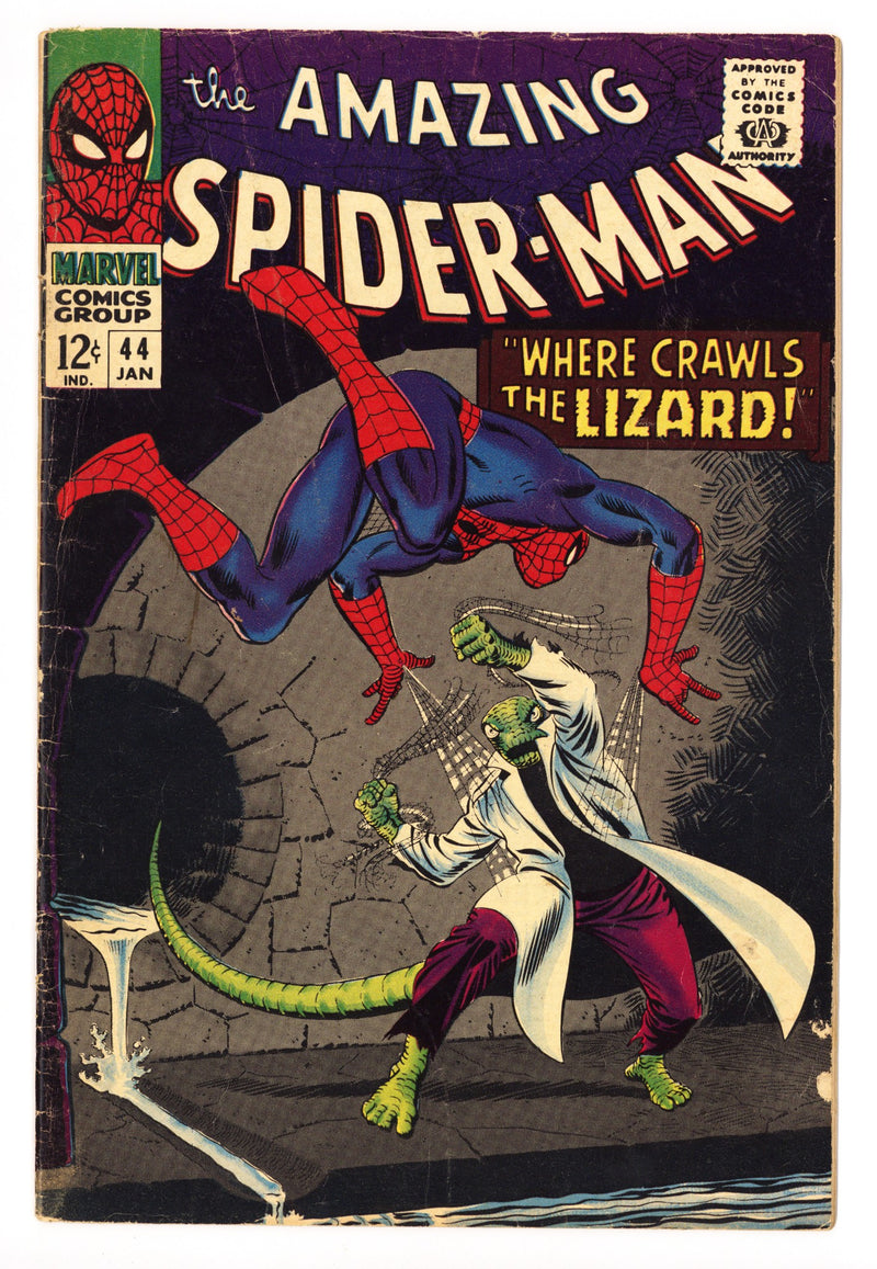The Amazing Spider-Man Vol 1 44 VG- (3.5) (1967) 