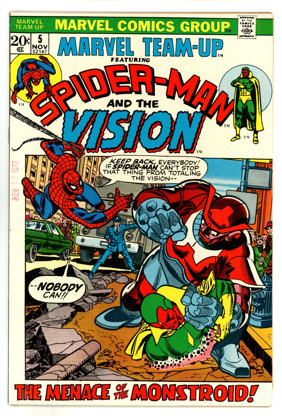 Marvel Team-Up Vol 1 5 VG/FN (5.0) (1972) 