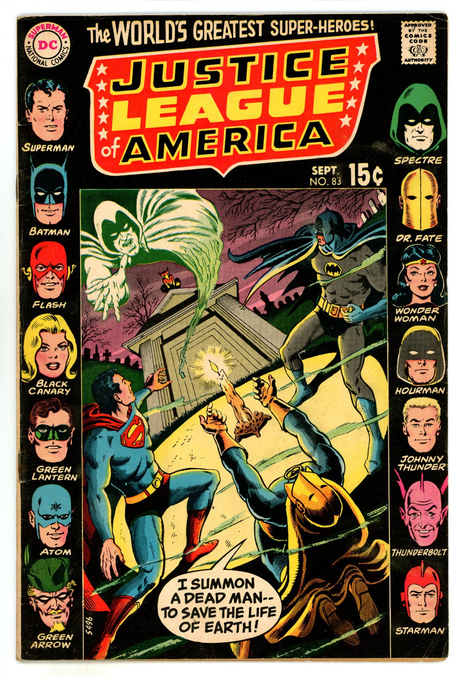Justice League of America Vol 1 83 VG (4.0) (1970) 