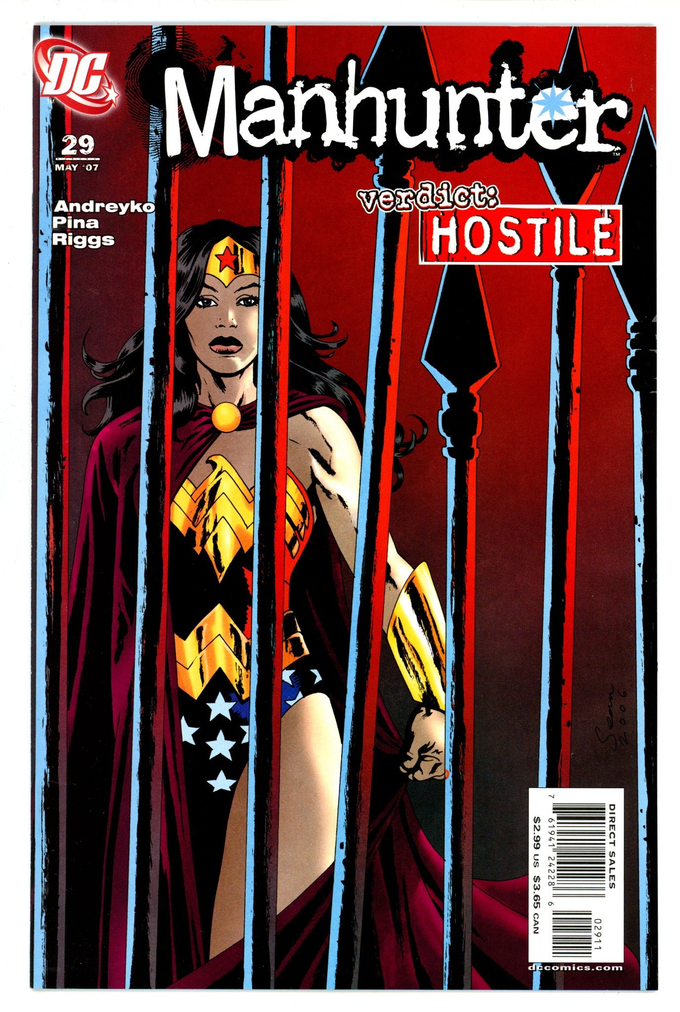 Manhunter Vol 4 29 High Grade (2007) 