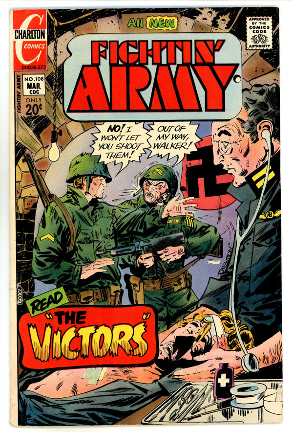 Fightin' Army 108 FN- (5.5) (1973)