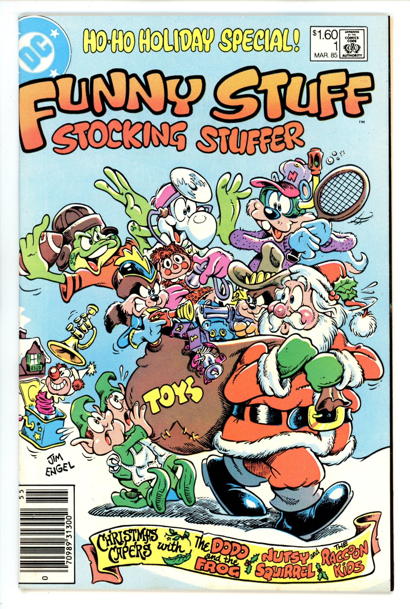 Funny Stuff Stocking Stuffer 1 VF (8.0) (1985) Canadian Price Variant 