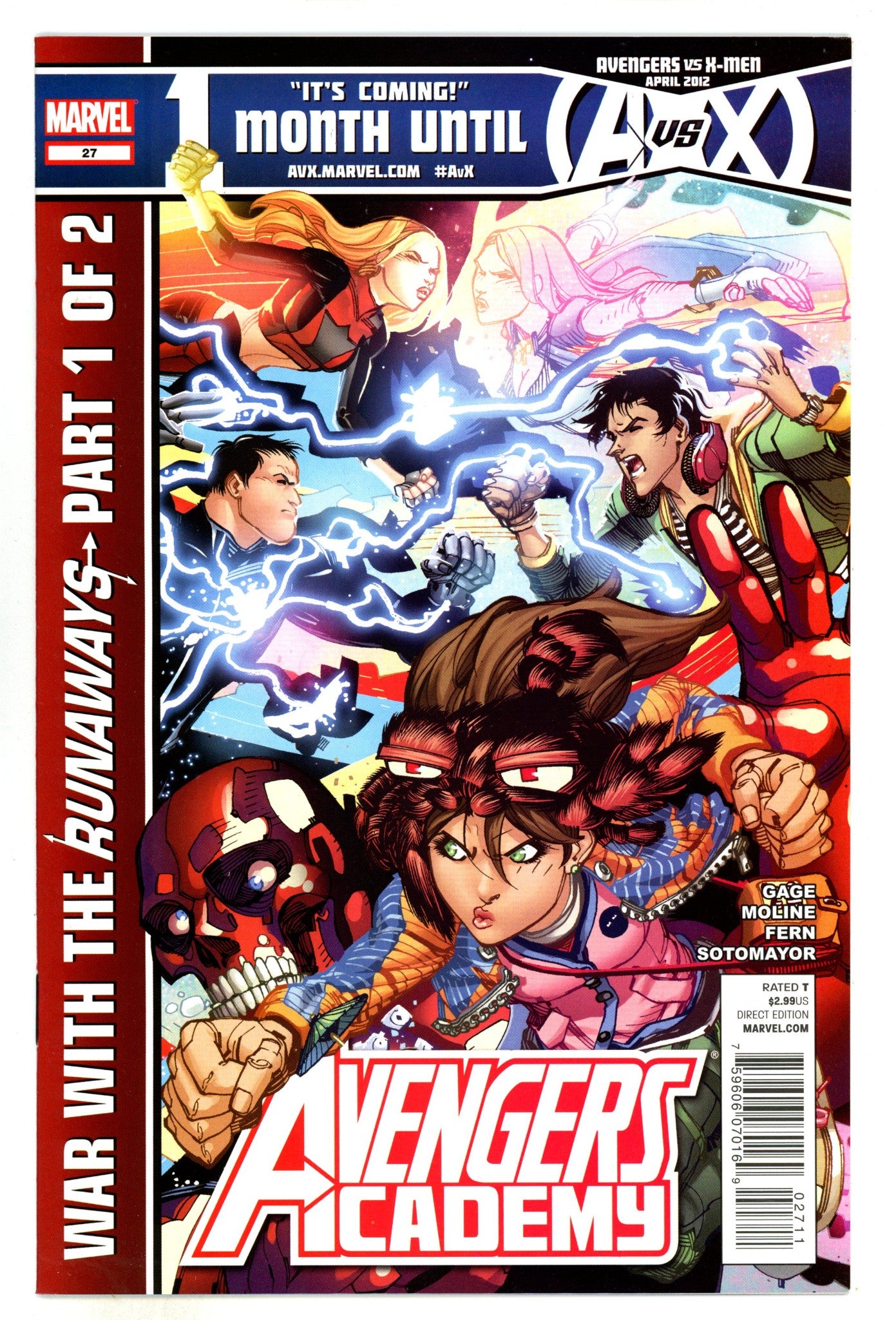 Avengers Academy  27  High Grade  (2012)  