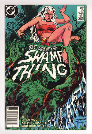 The Saga of Swamp Thing Vol 2 25 FN/VF (7.0) (1984) Canadian Price Variant