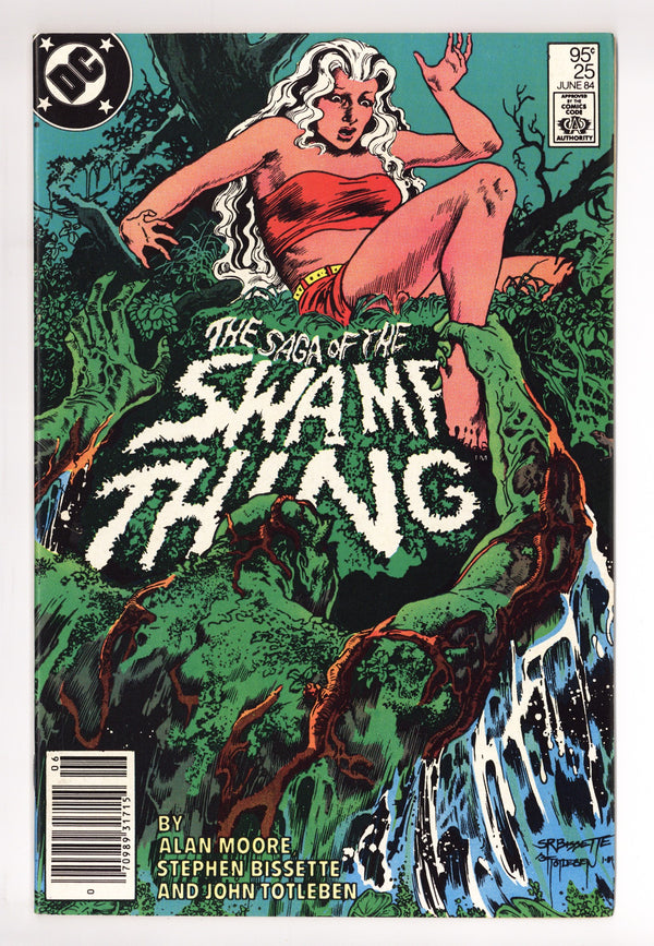 The Saga of Swamp Thing Vol 2 25 FN/VF (7.0) (1984) Canadian Price Variant