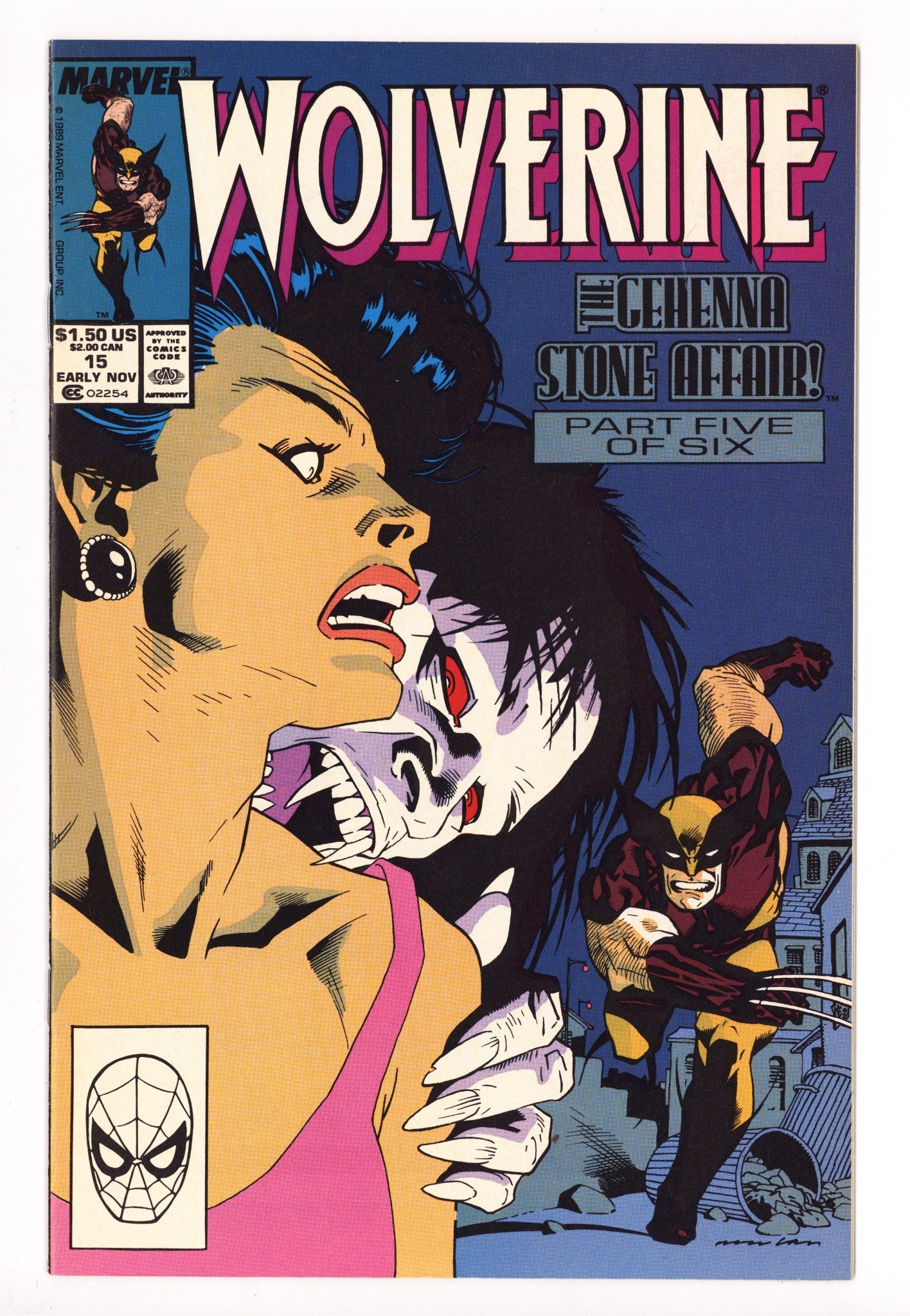 Wolverine Vol 2 15 High Grade (1989) 