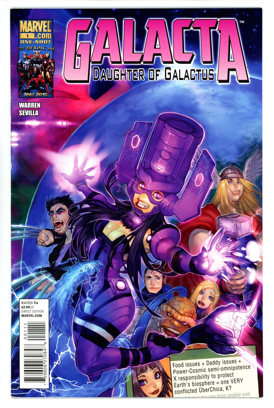 Galacta: Daughter of Galactus 1 VF (2010)