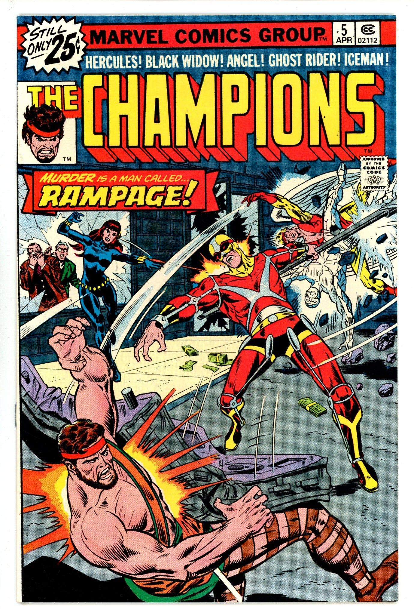 The Champions Vol 1 5 NM- (1976)
