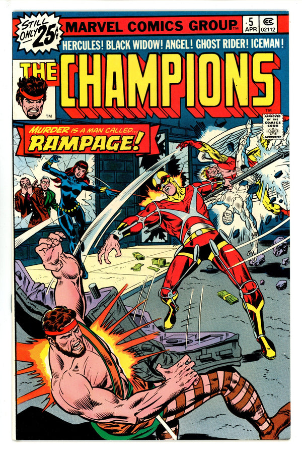 The Champions Vol 1 5 NM- (1976)