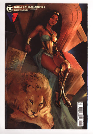 Nubia & the Amazons   1  High Grade   (2021) Sozo     Variant