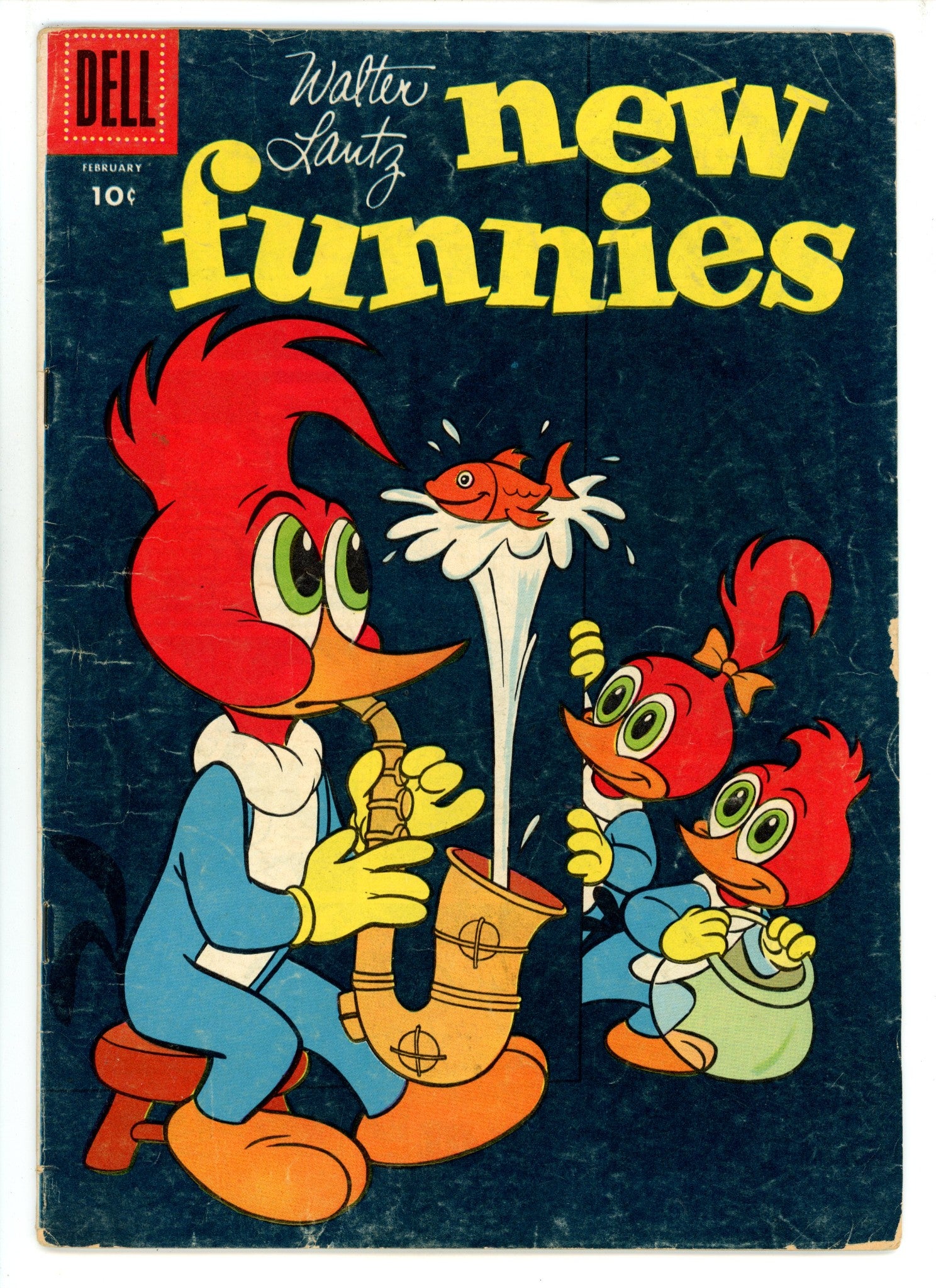 Walter Lantz New Funnies 228 VG (4.0) (1956) 