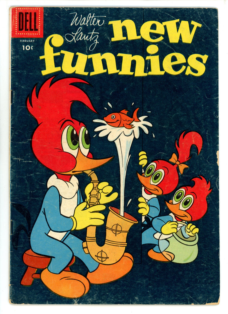 Walter Lantz New Funnies 228 VG (4.0) (1956) 