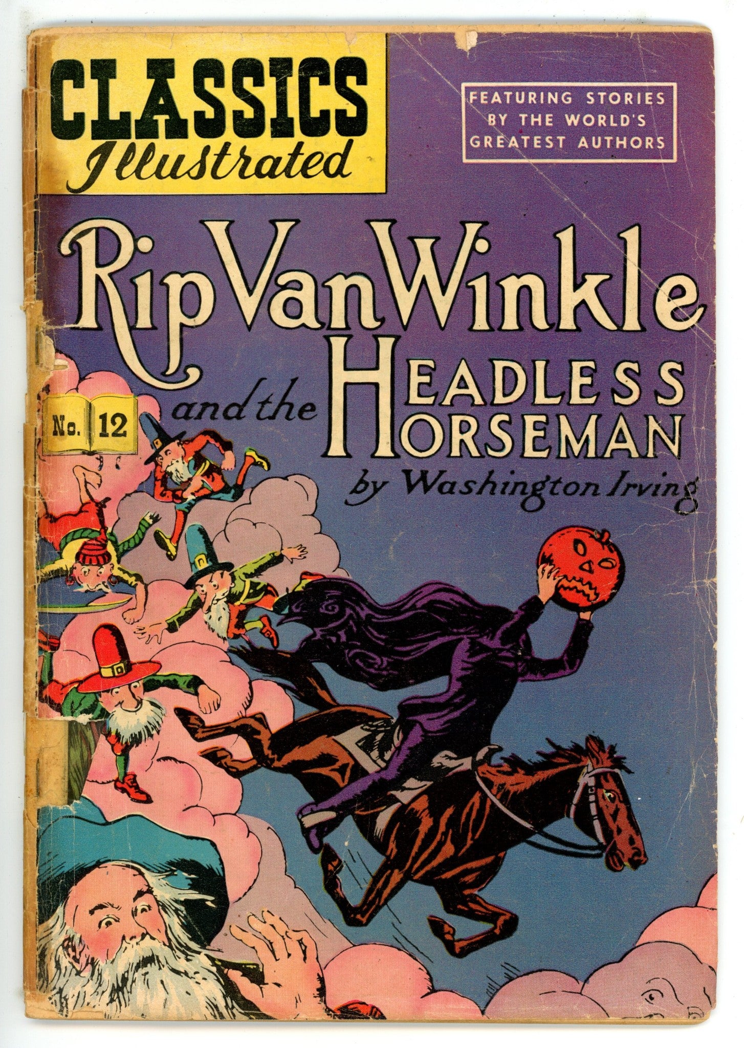 Classics Illustrated: Rip Van Winkle 12 Hrn 71 PR (1950)