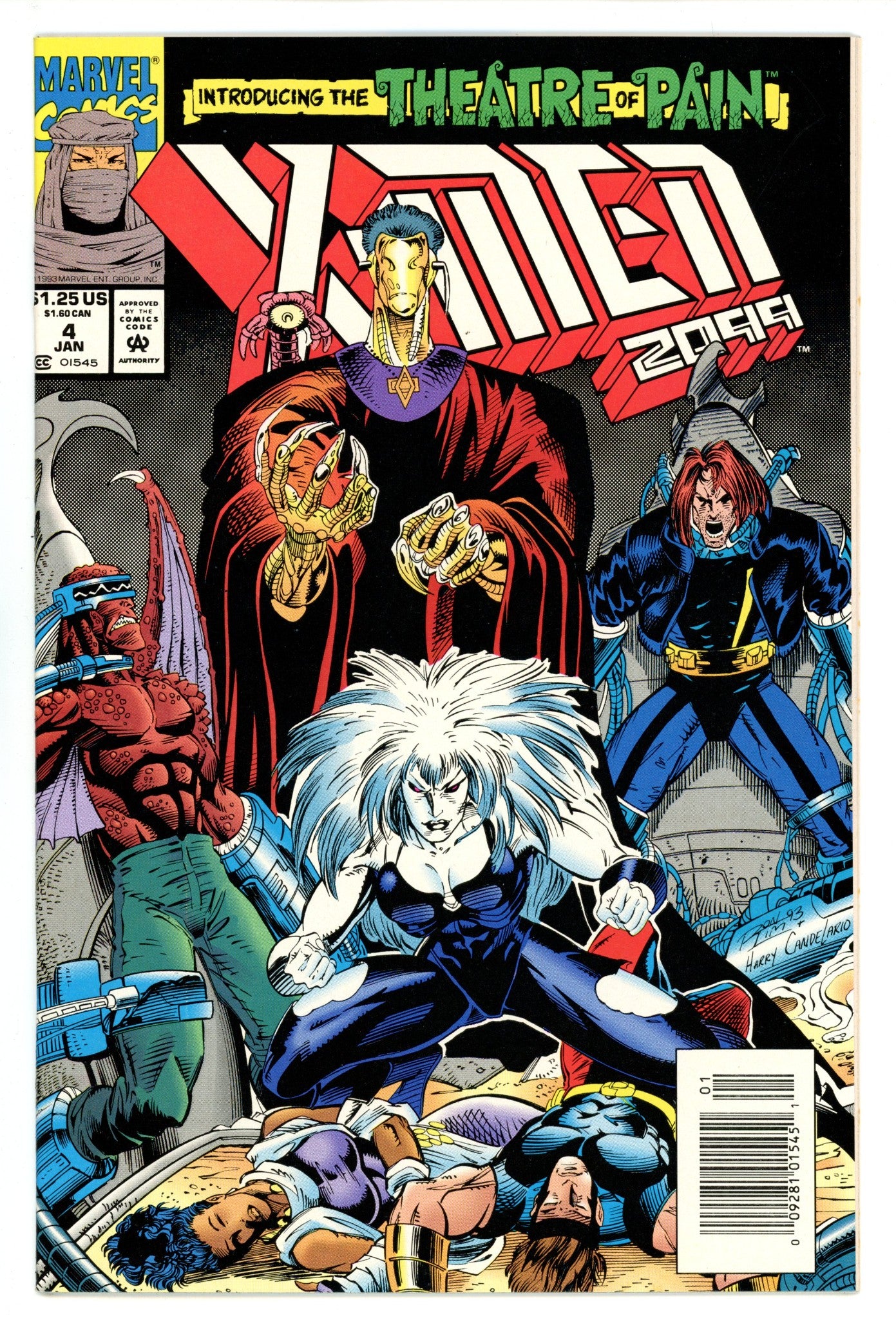 X-Men 2099 4 High Grade (1994) Newsstand 