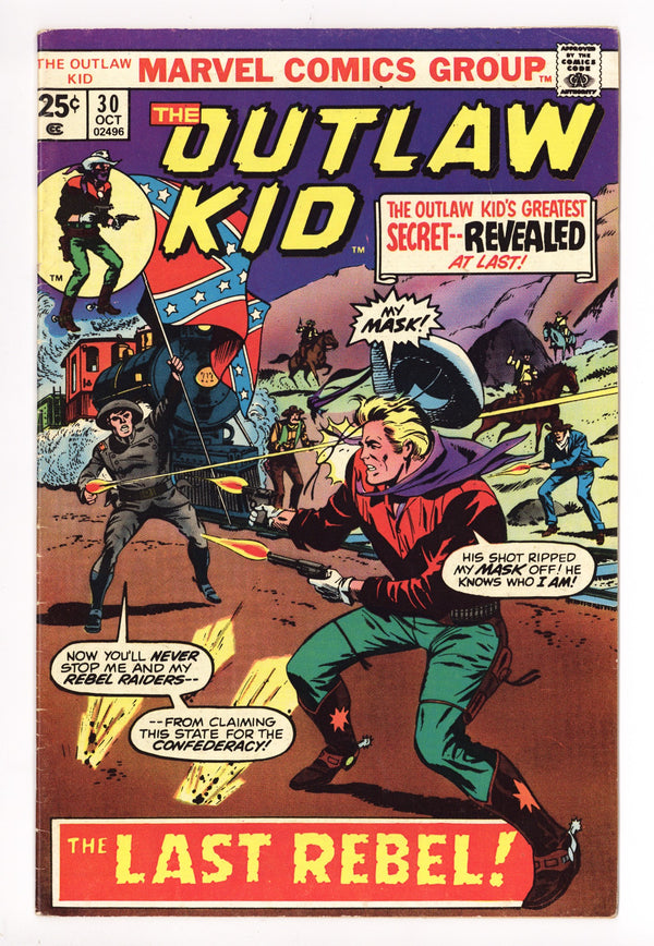 The Outlaw Kid Vol 2 30 Low Grade (1975)