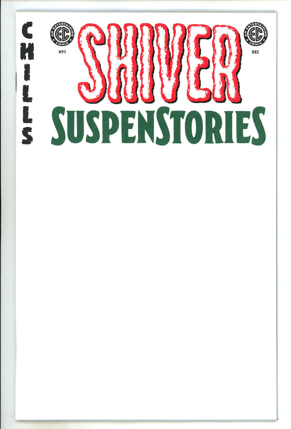 EC Shiver Suspenstories 1 Blank Variant (2024)