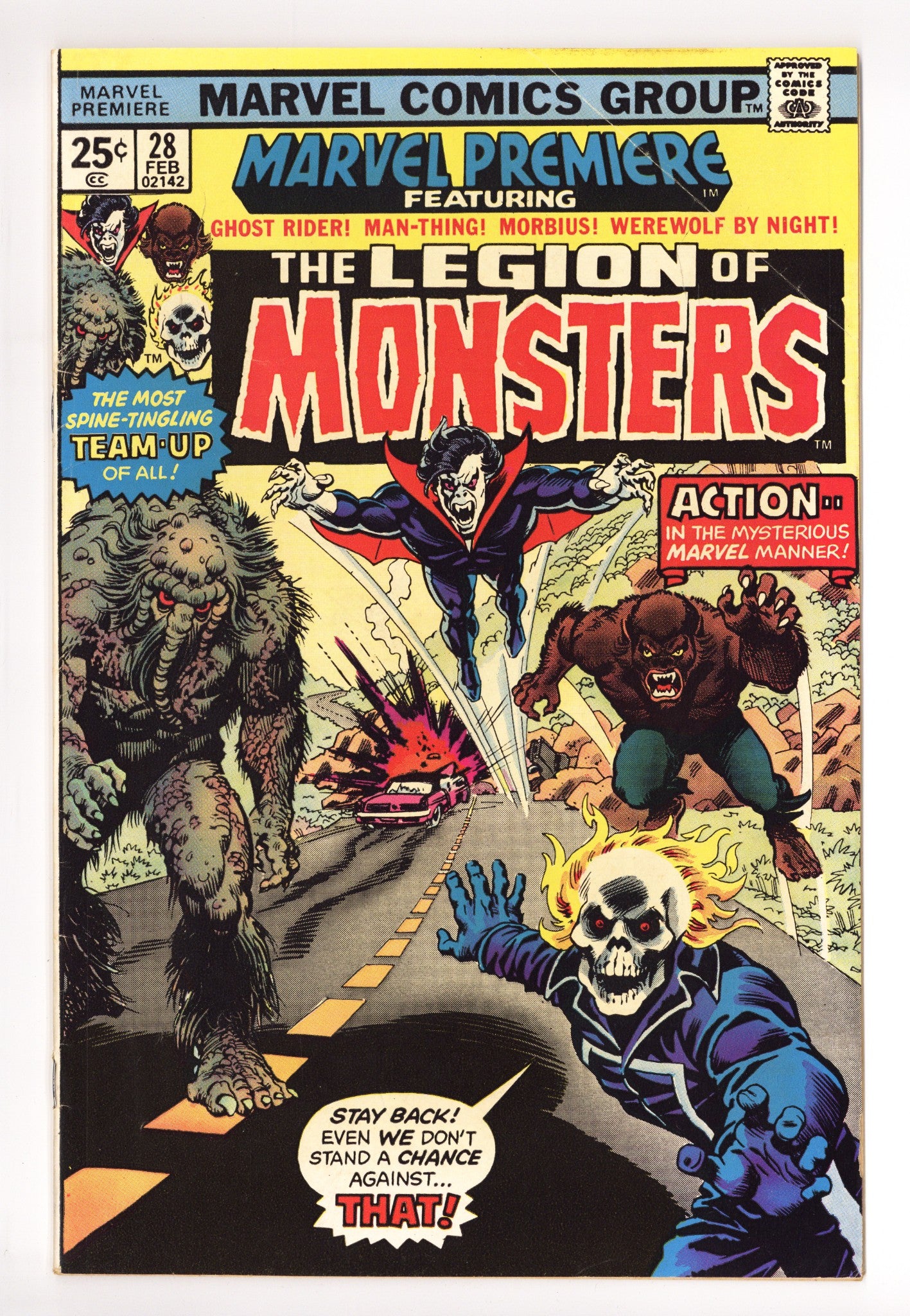 Marvel Premiere 28 FN (6.0) (1976) 