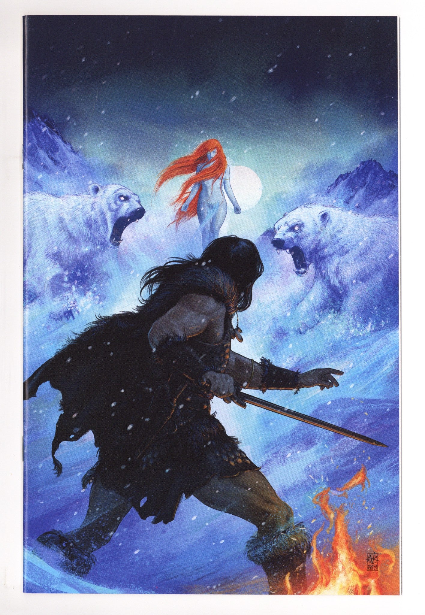 The Cimmerian: The Frost-Giant's Daughter 3 High Grade (2020) Kelly Virgin Incentive Variant 