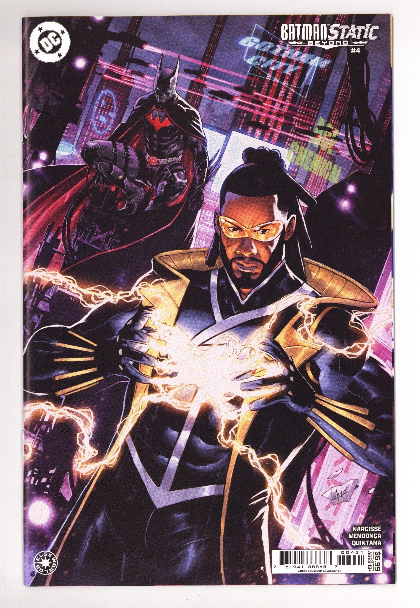 Batman Static Beyond 4 Meyer Variant (2026)
