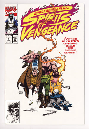Ghost Rider / Blaze: Spirits of Vengeance 3 High Grade (1992)