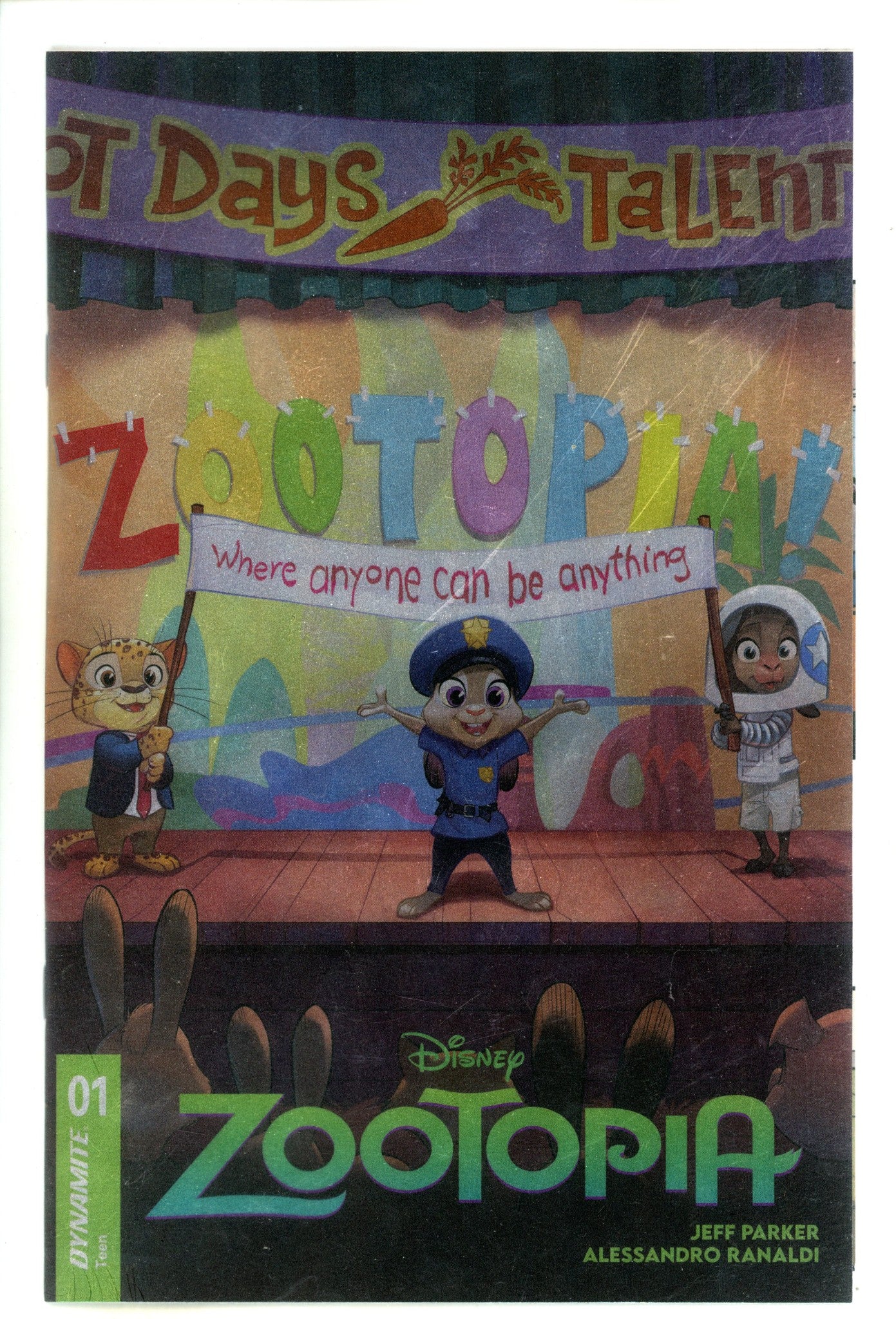 Zootopia 1 Foil Incentive Variant NM+ (2025)