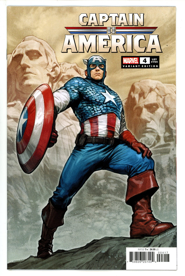 Captain America Vol 11 4 Stonehouse Incentive Variant NM- (2023)