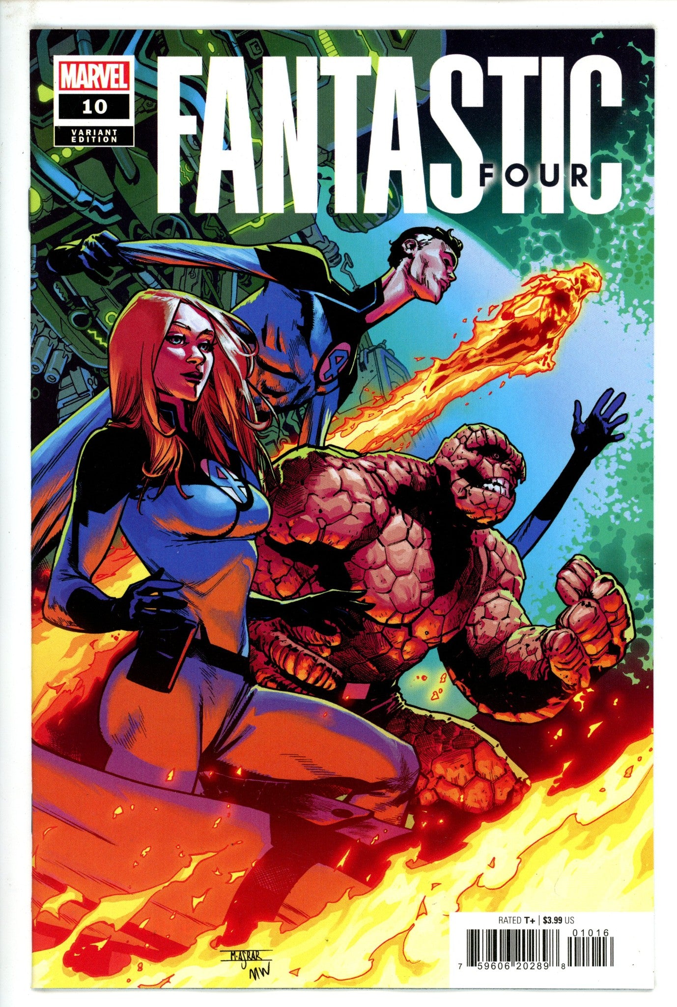 Fantastic Four 10 Asrar Incentive Variant NM (2023)