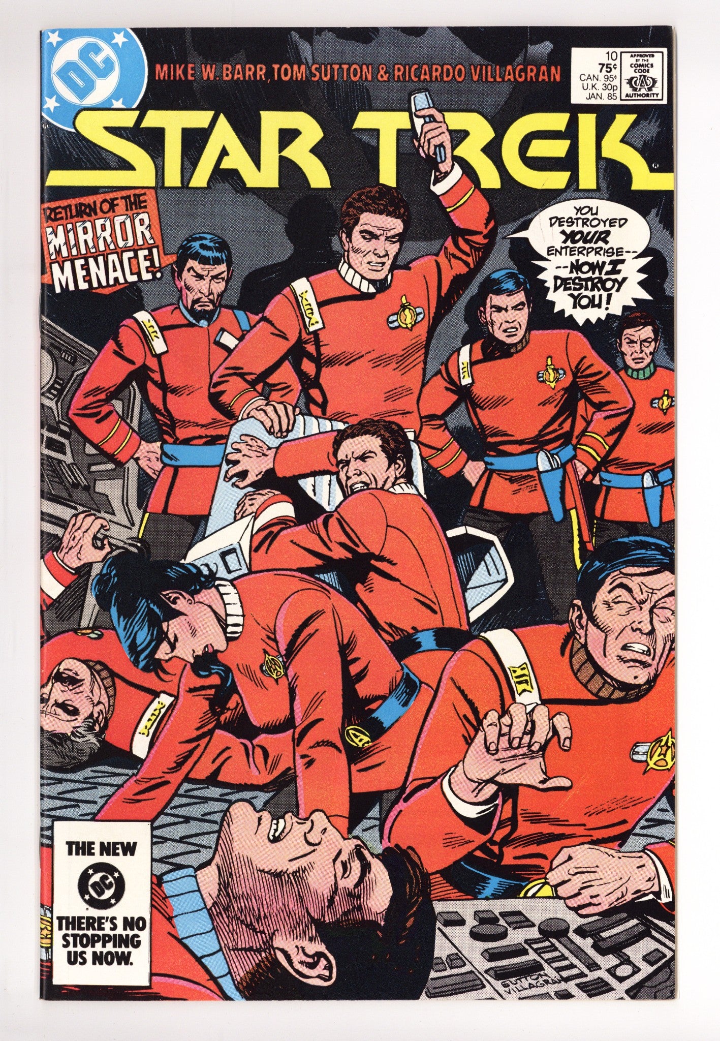 Star Trek Vol 1 10 Mid Grade (1985) 