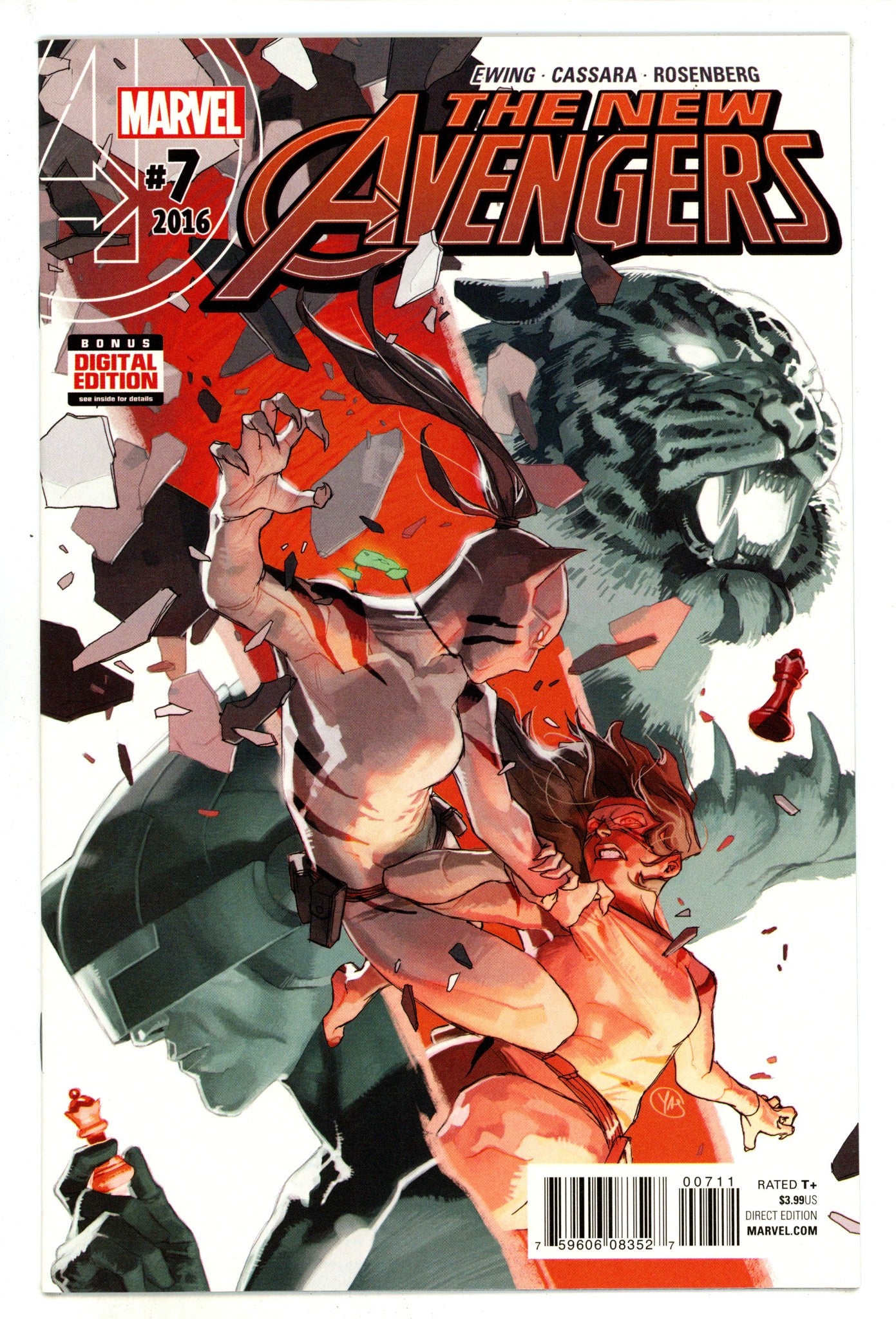 New Avengers Vol 4 7 High Grade (2016) 