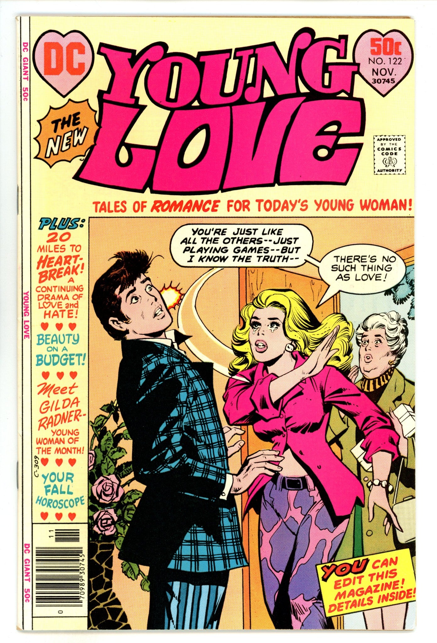 Young Love  122  FN/VF (7.0)  (1976)  