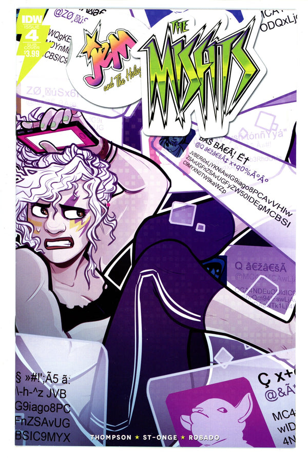 Jem: The Misfits 4 High Grade (2017) St-Onge Variant
