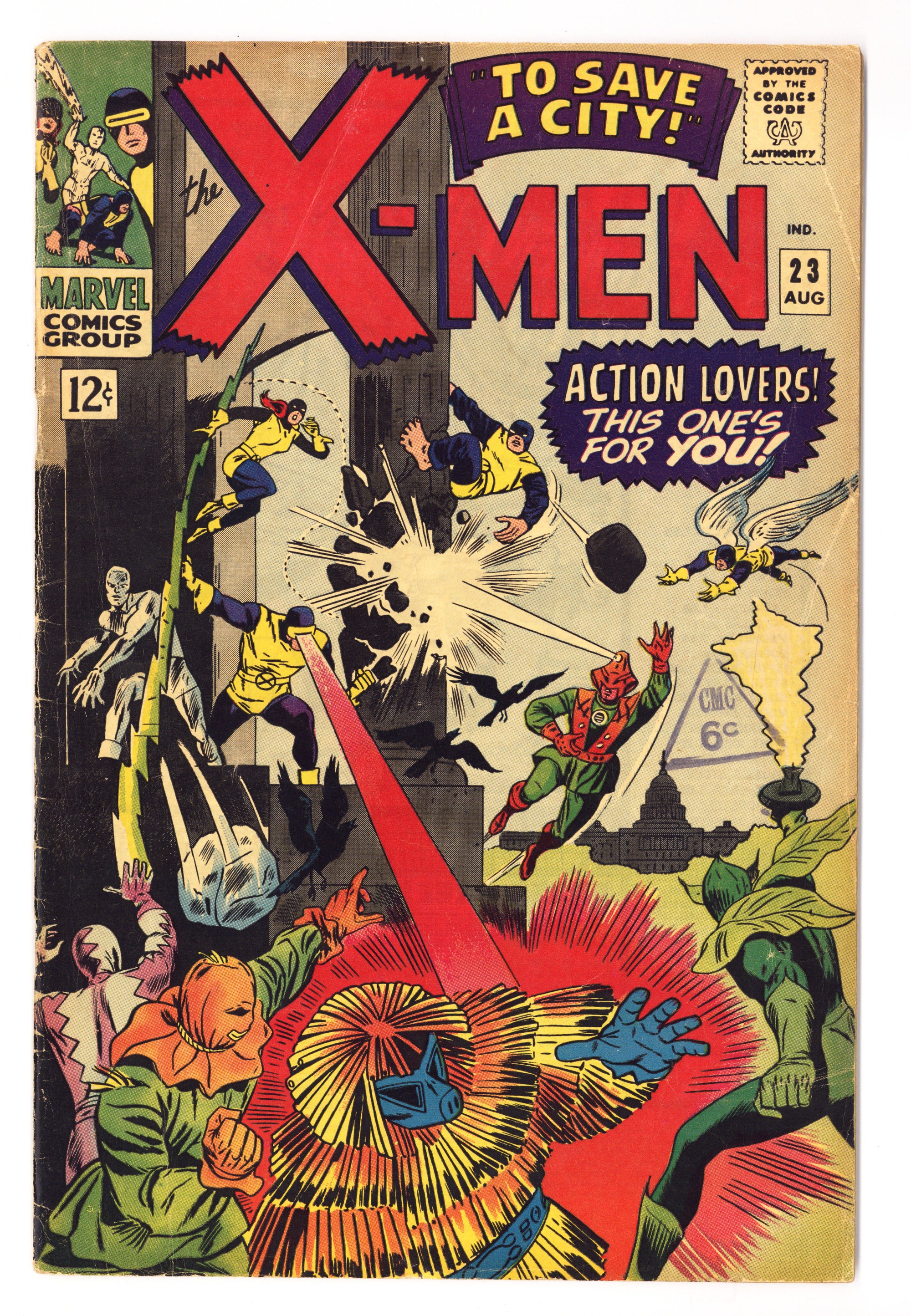 The X-Men Vol 1 23  VG+ (4.5)   (1966)        