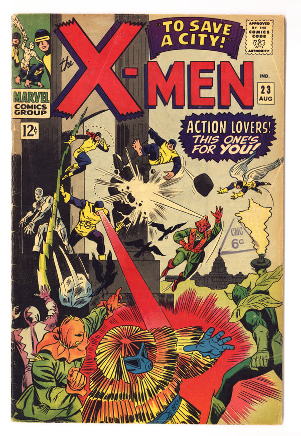 The X-Men Vol 1 23  VG+ (4.5)   (1966)