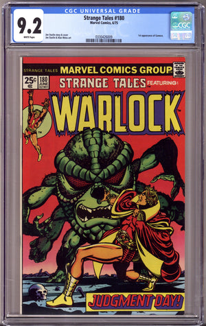 Strange Tales Vol 1 180 CGC 9.2 (NM-) (1975)