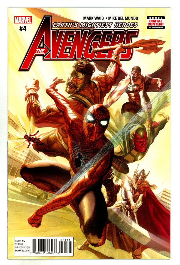 Avengers Vol 7 4 NM- (9.2) (2017)