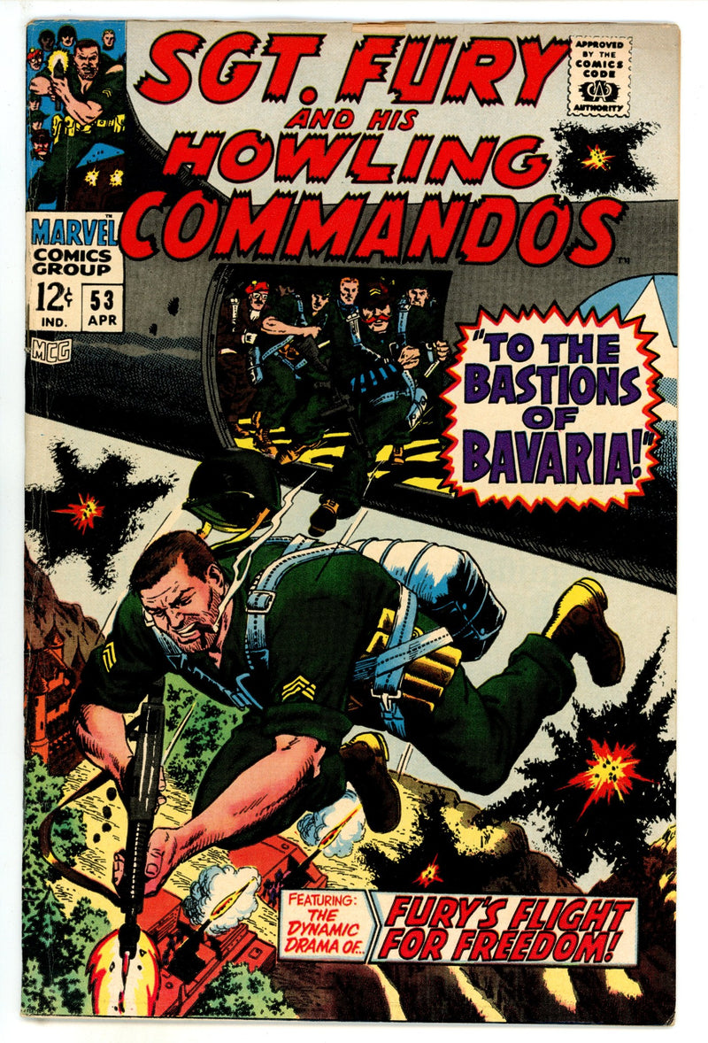 Sgt. Fury 53 FN (6.0) (1968) 