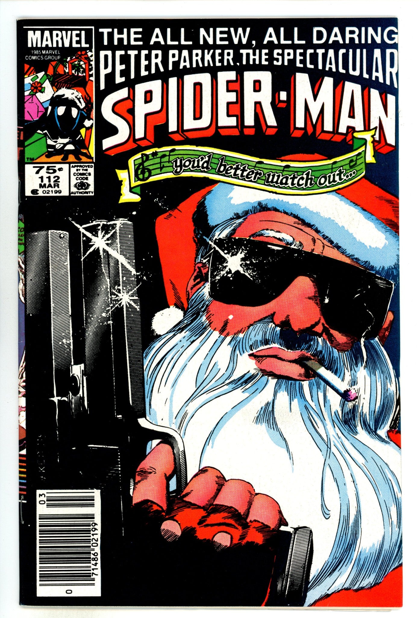 The Spectacular Spider-Man Vol 1 112 FN/VF (7.0) (1986) Newsstand 