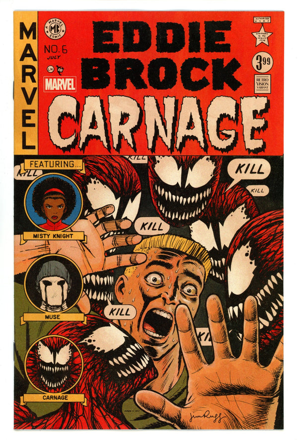 Eddie Brock: Carnage 6 Rugg Homage Variant (2025)