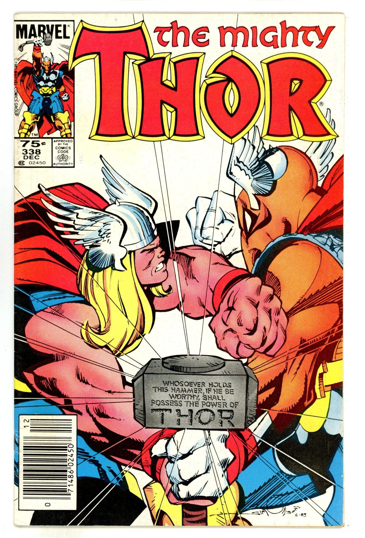 Thor Vol 1 338  VG/FN (5.0)  (1983)  Canadian Price Variant  